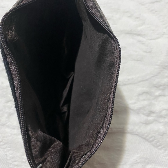 Canvas Black Animal Print Cosmetic Bag - Picture 10 of 12